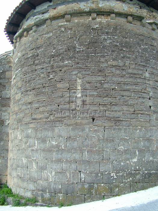 Detalle del exterior del ábside
