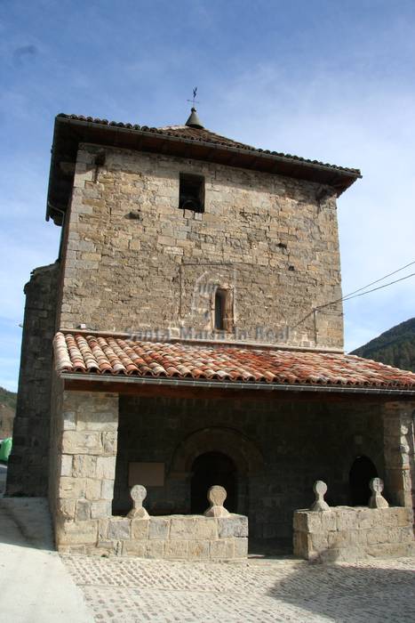 Vista exterior del lado occidental