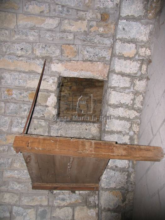 Detalle del interior en la bóveda del coro