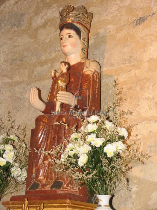 Talla de Nuestra Señora del Sagrario con el Niño