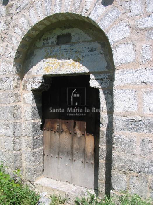 Exterior de la portada sur
