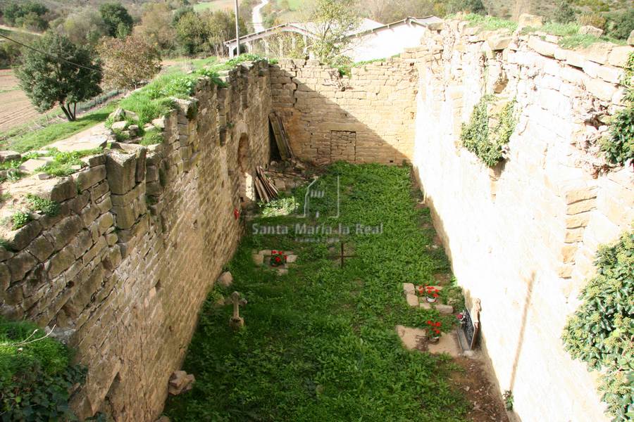 Vista interior desde la cabecera