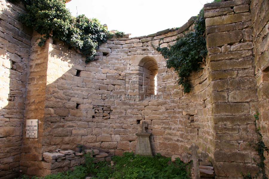 Detalle del interior del ábside