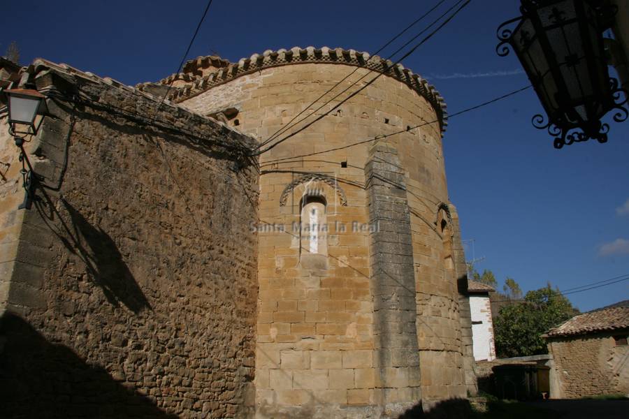 Detalle exterior del ábside
