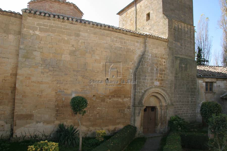 Vista exterior de la fachada norte