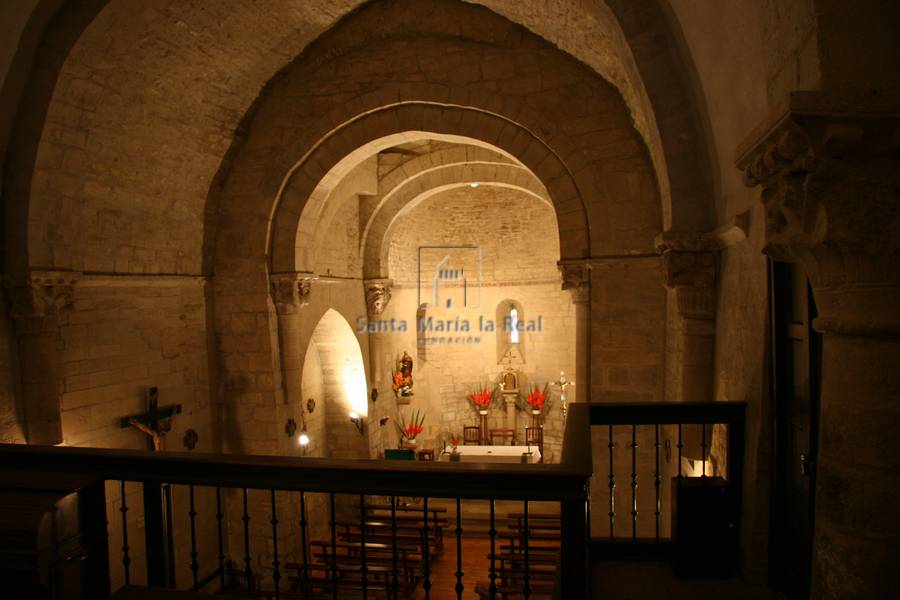 Vista interior desde el coro