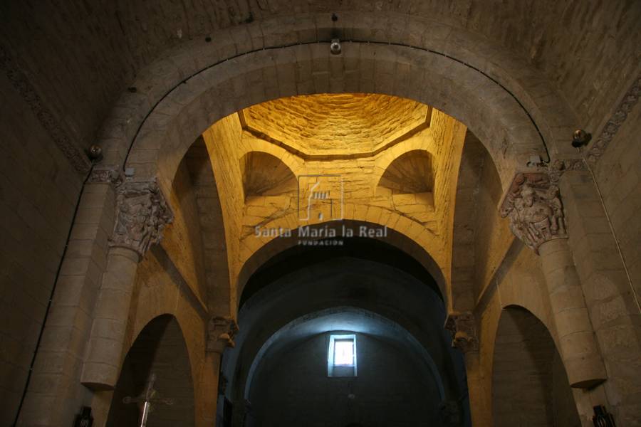 Detalle interior del ciborrio