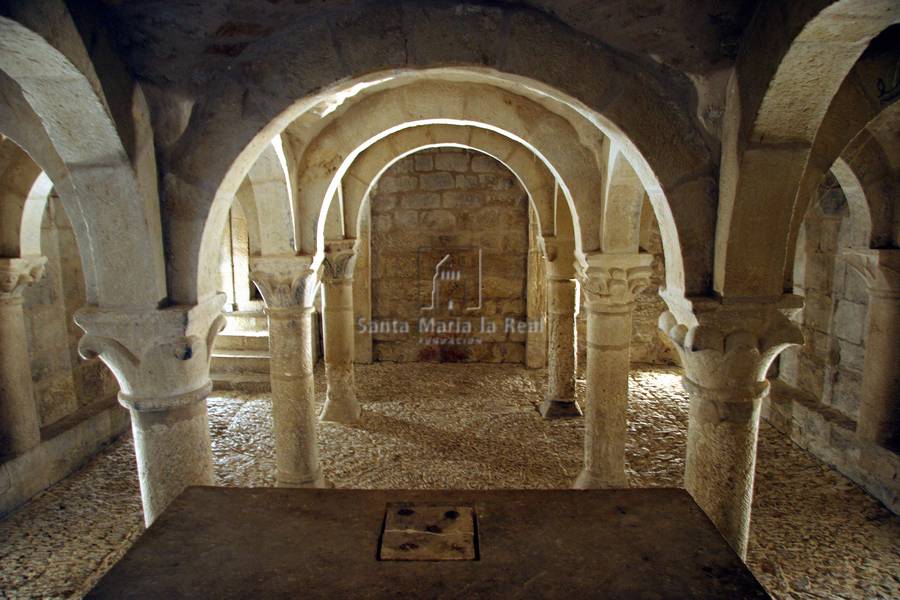 Vista interior de la cripta