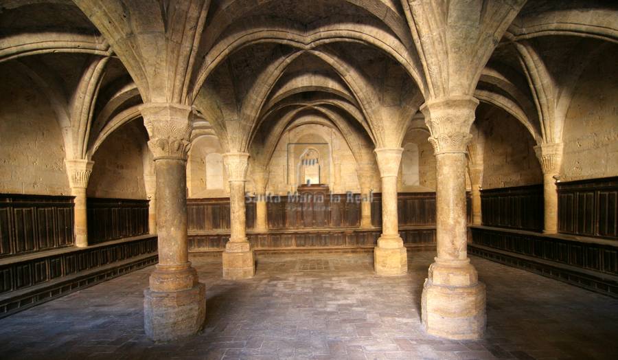 Vista interior de la sala capitular