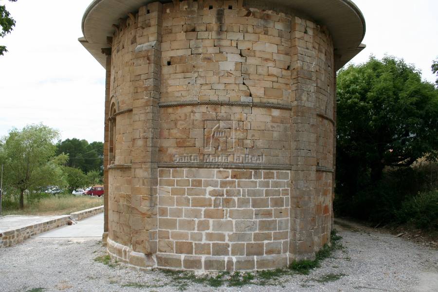 Vista exterior del ábside