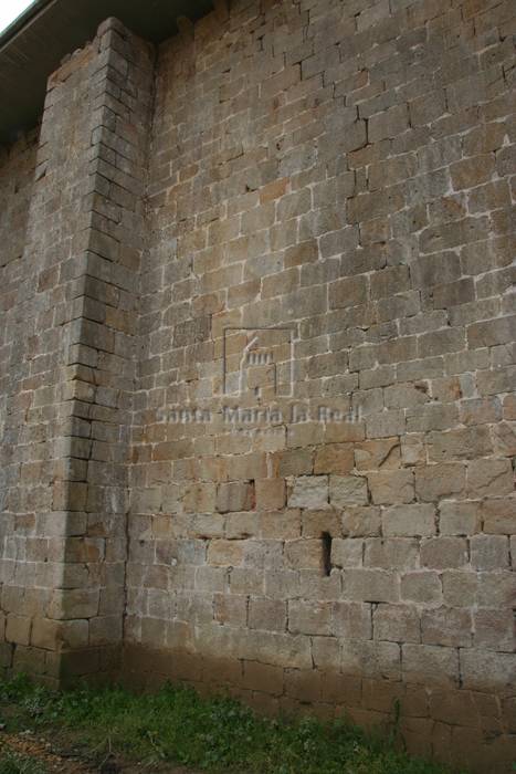 Exterior de la fachada norte