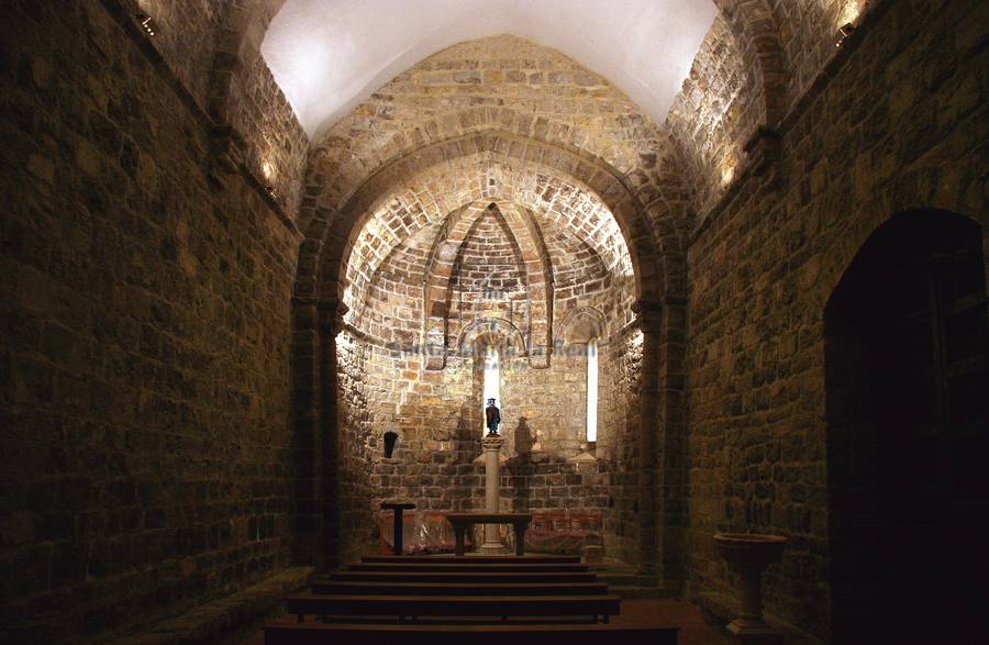 Vista interior desde el coro