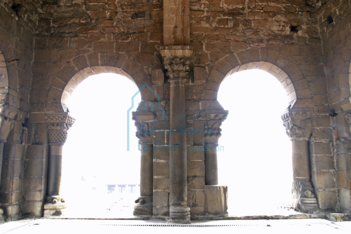 Detalle de las arquerías