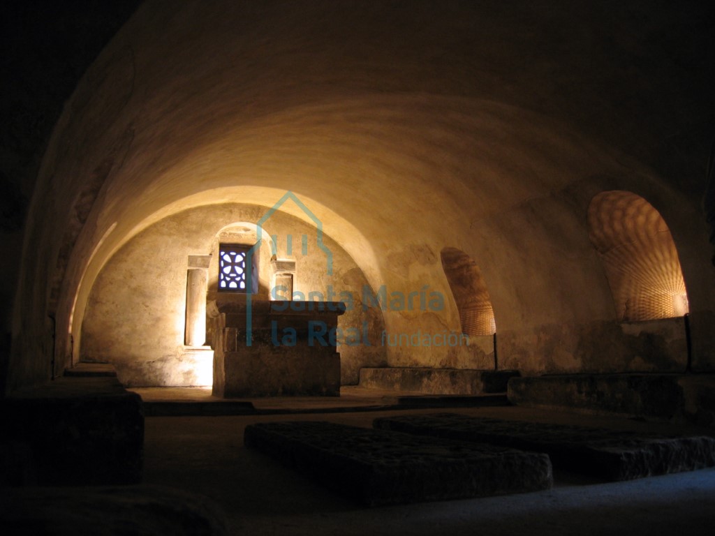 Interior de la Cámara Santa