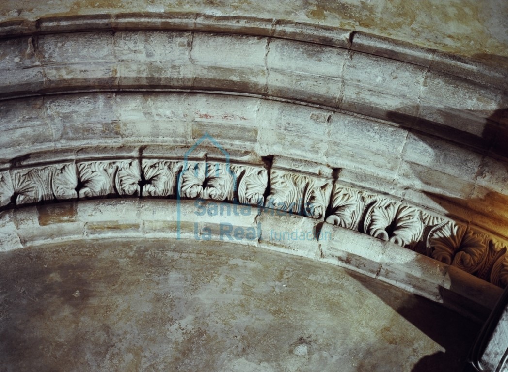 Detalle del arco fajón