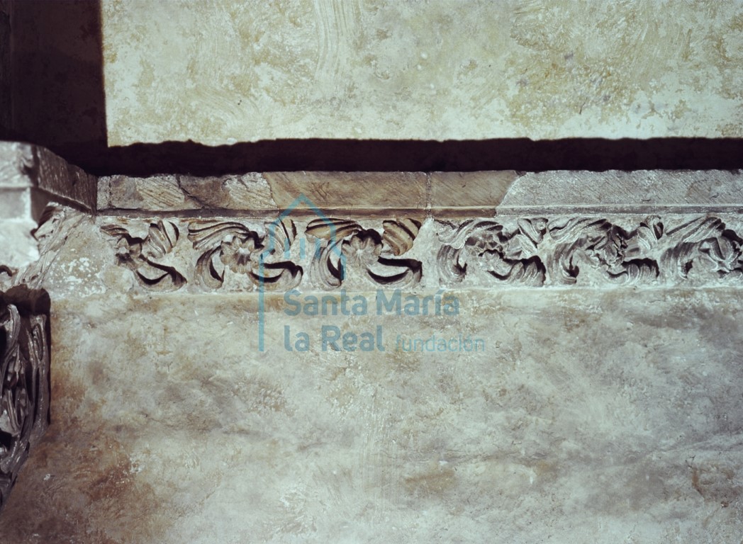 Detalle de la línea de imposta