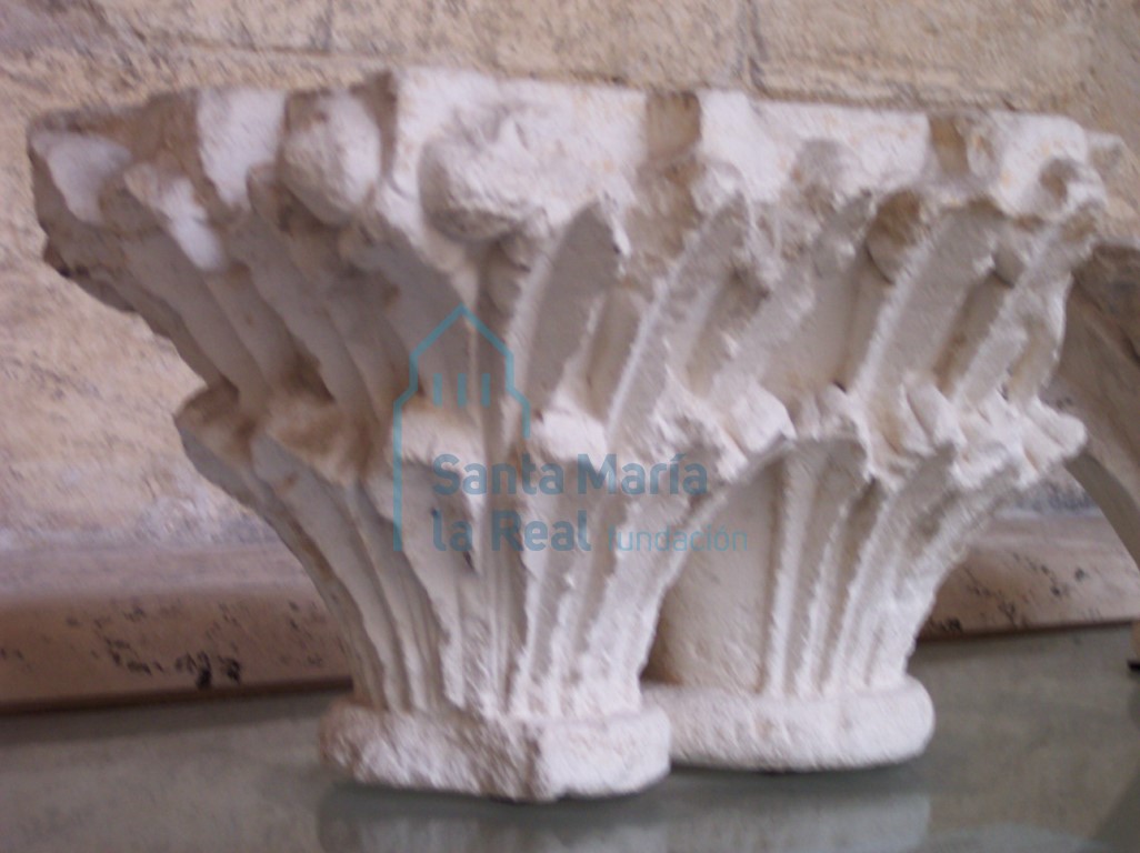 Capitel geminado vegeta