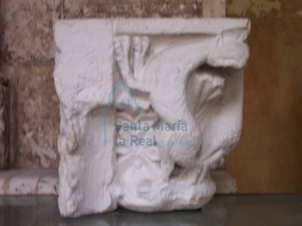 Capitel entrego. Animales