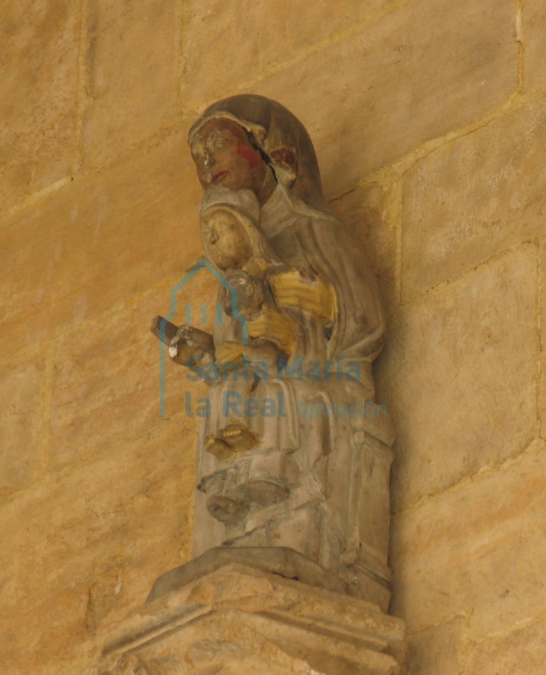 Imagen de Santa Ana, la Virgen y el niño