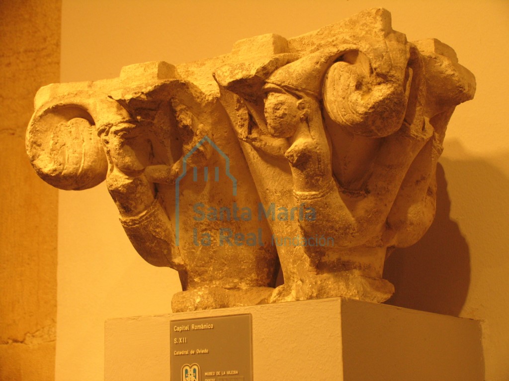 Capiteles de la catedral. Aves (sala 1)