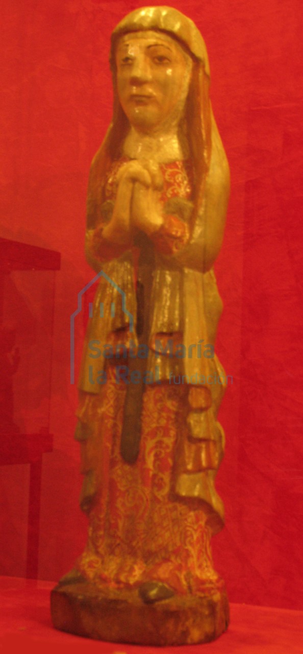 Talla de la Virgen Dolorosa (sala 1- vitrina 2)