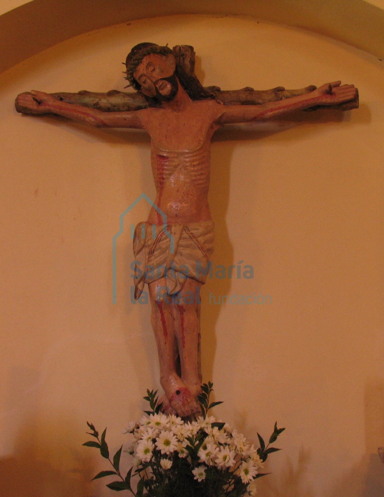 Talla de Cristo crucificado