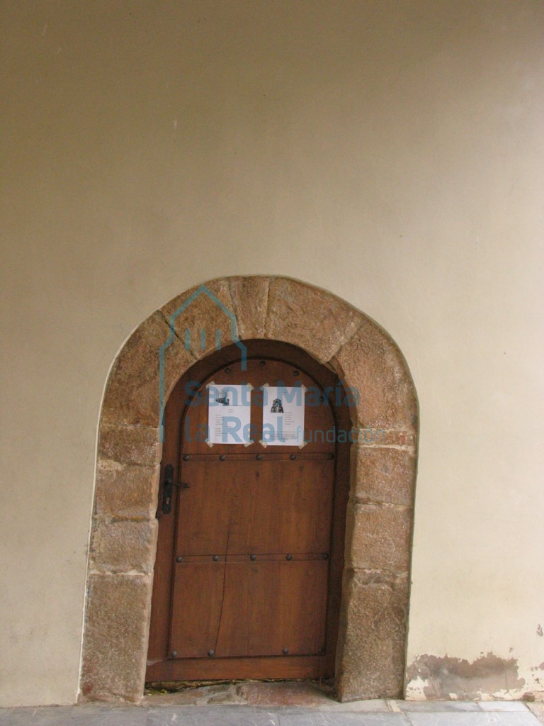 Exterior de la fachada sur