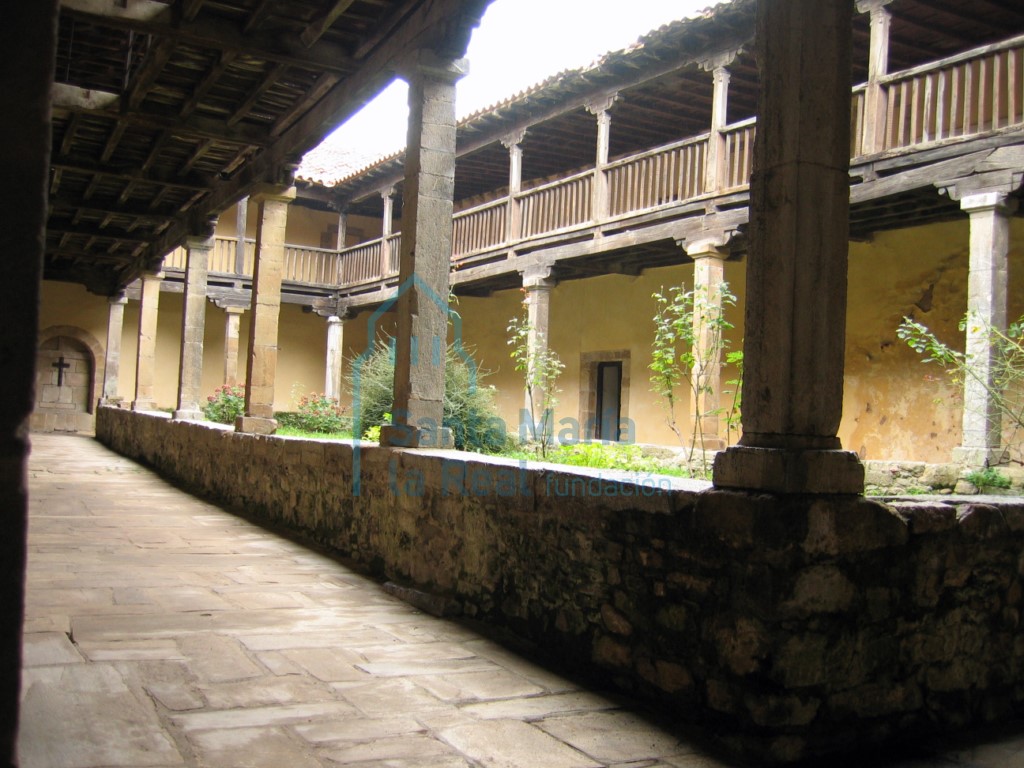 Vista del claustro