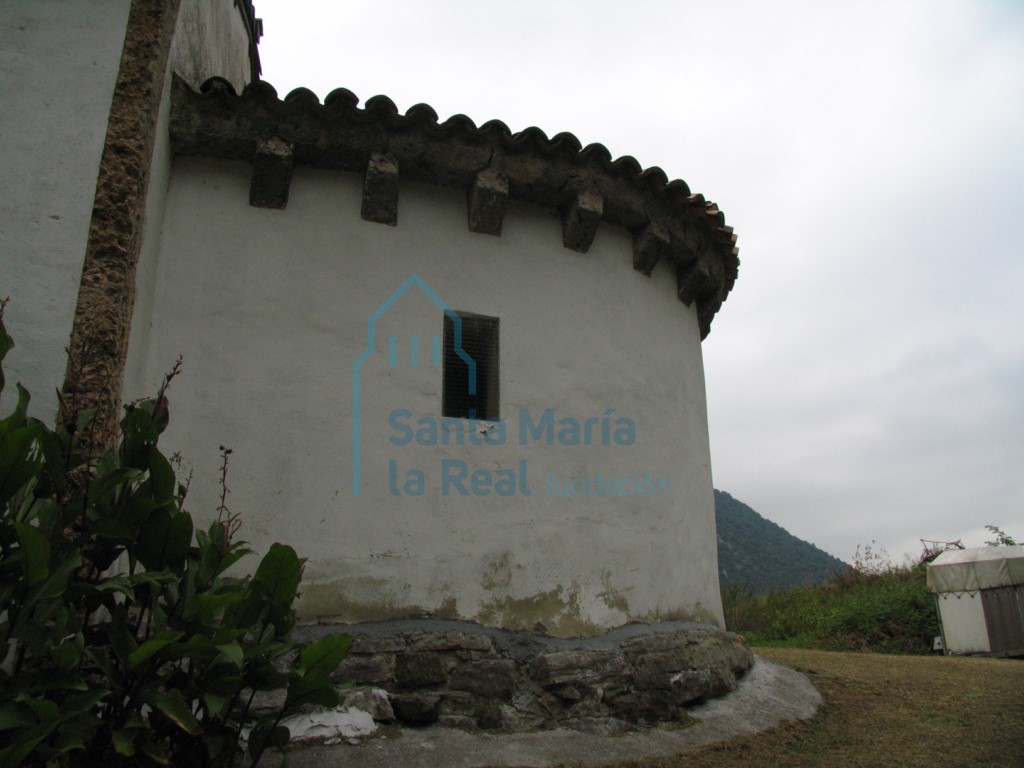 Exterior del ábside