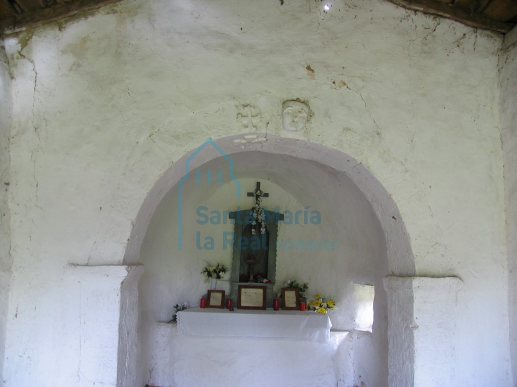 Arco de triunfo y cabecera