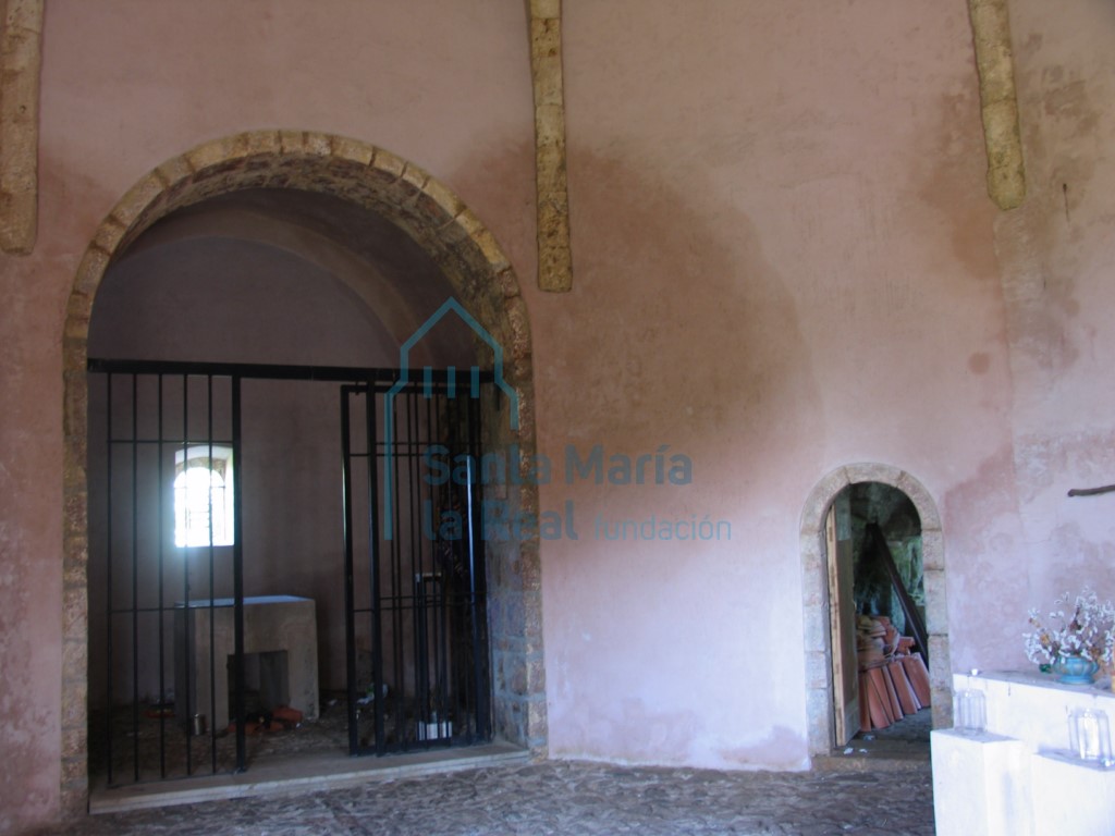 Vista de la cabecera desde la nave