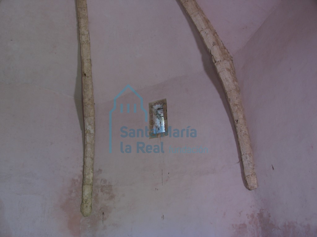 Detalle de los nervios de la bóveda