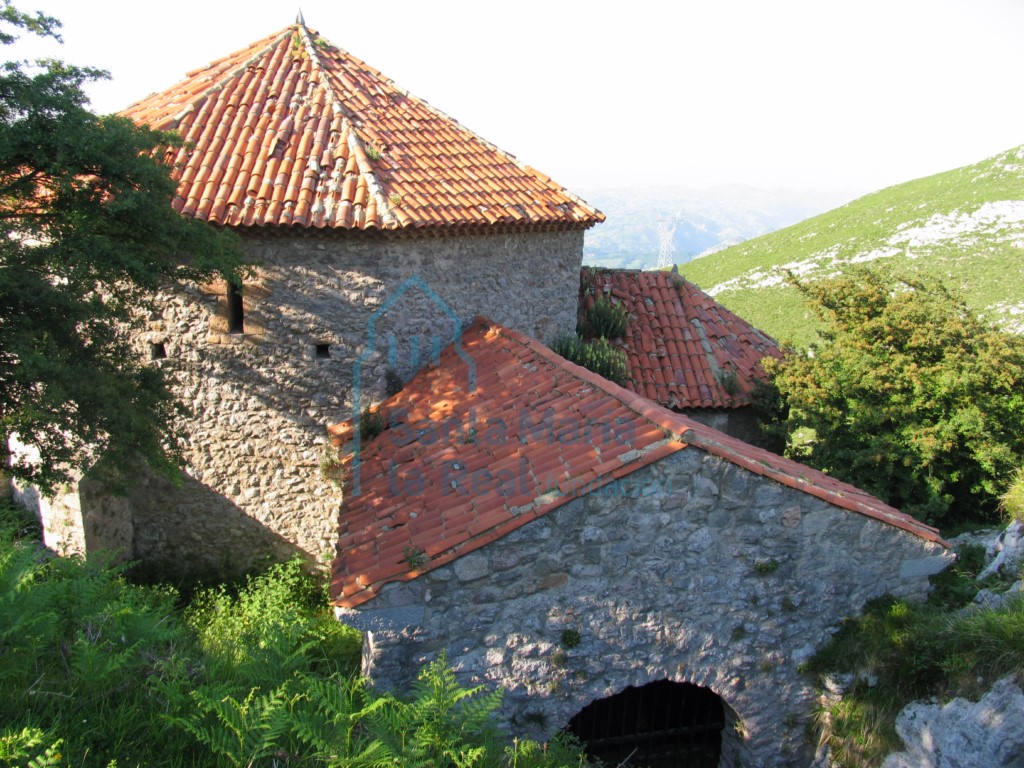 Vista de la fachada sur