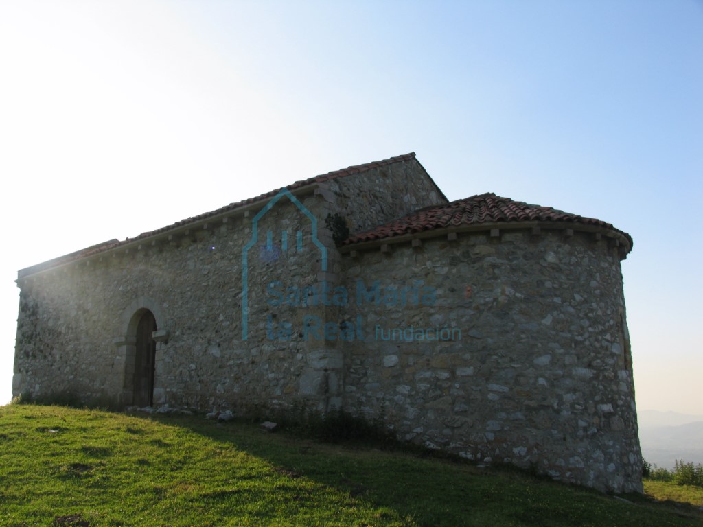 Vista del exterior desde el sureste