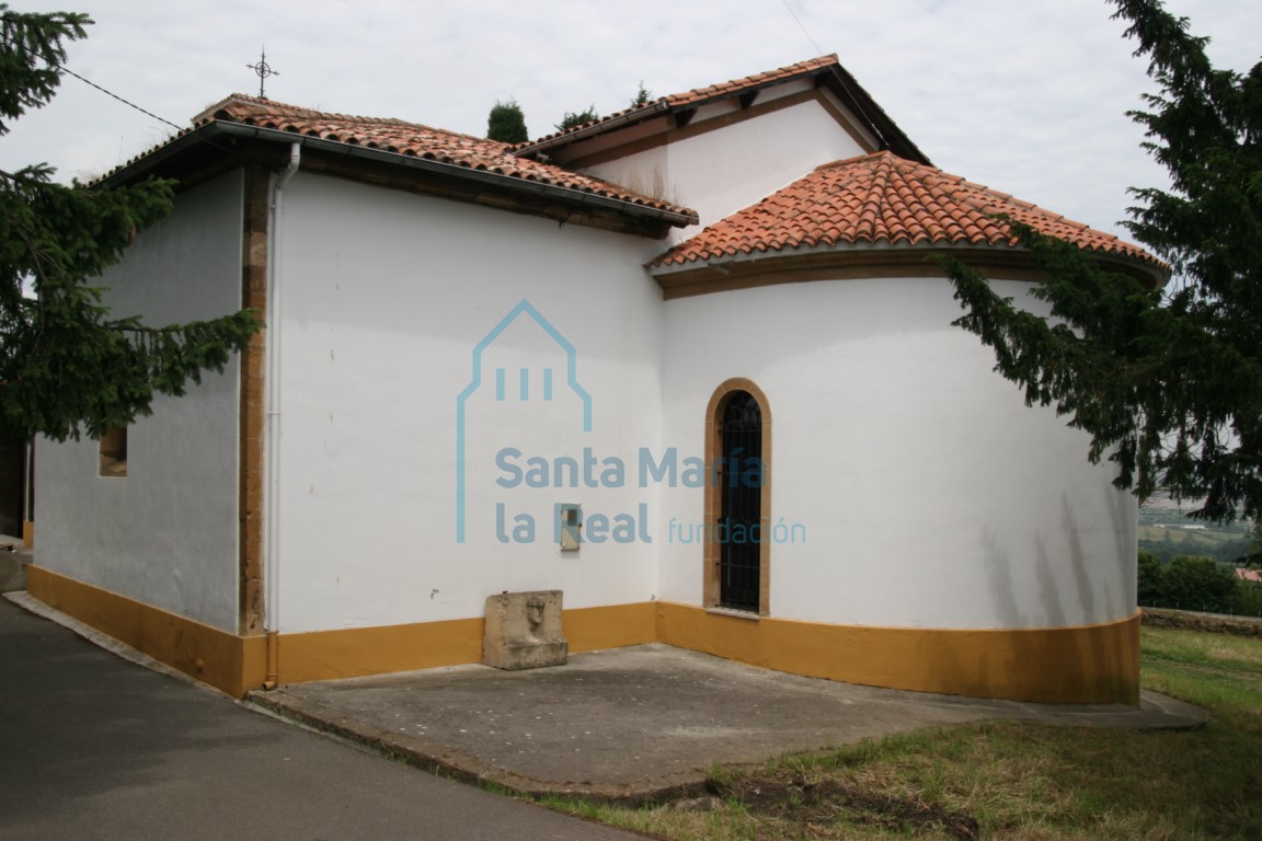 Cabecera de la iglesia