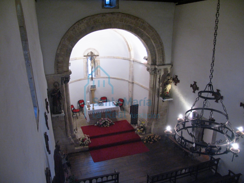 Interior del ábside Interior del ábside