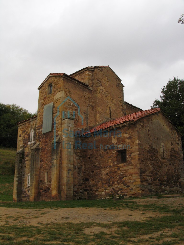 Vista exterior desde el sudeste