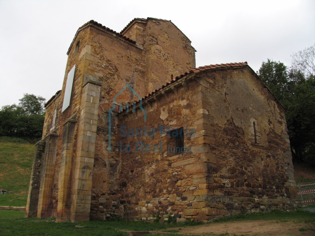Vista exterior desde el sudeste