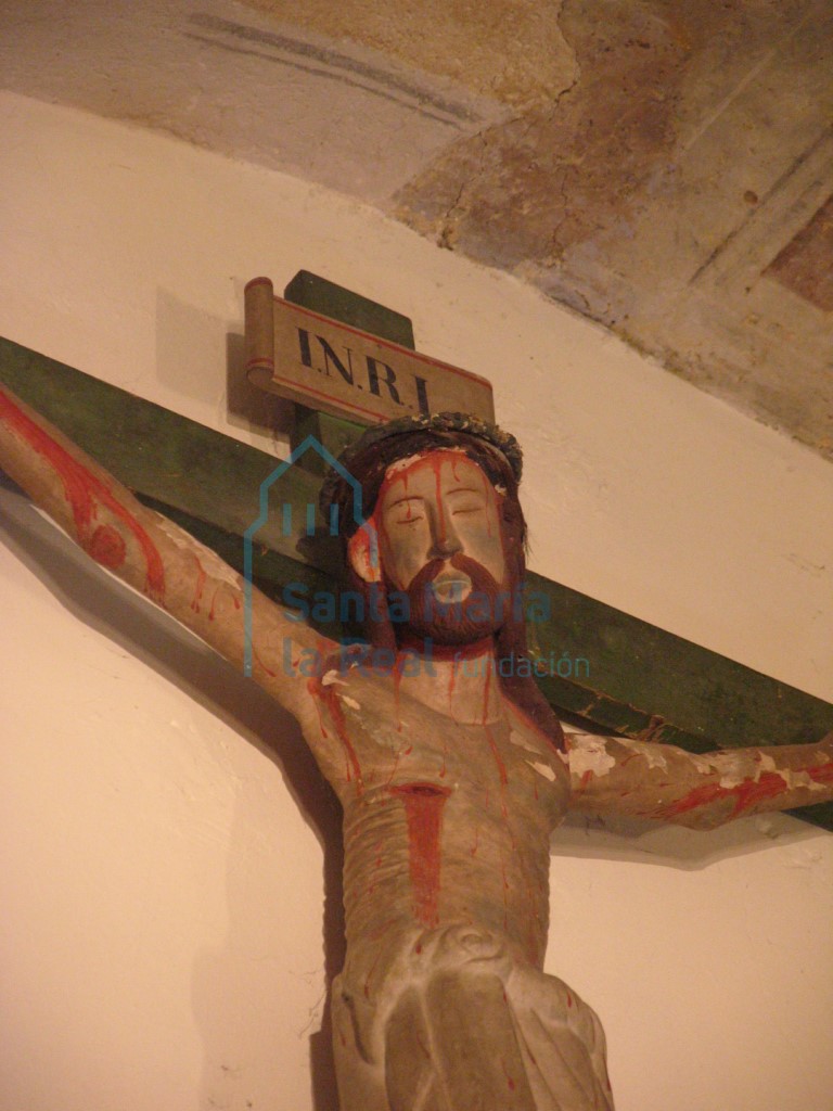 Detalle del Cristo de Limanes