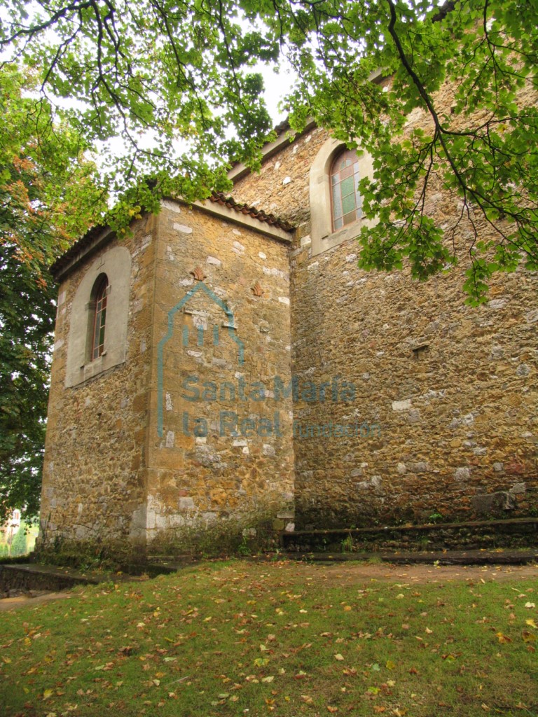 Exterior lado norte