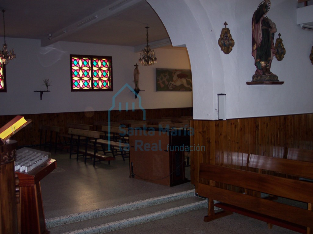 Interior de la iglesia Interior de la iglesia