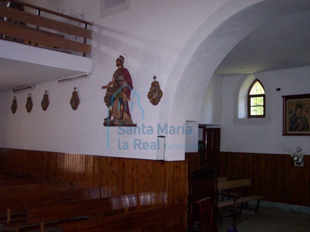 Interior de la iglesia