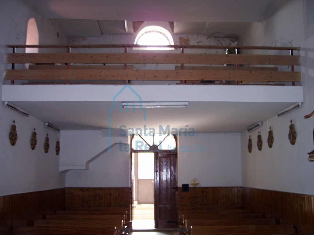 Interior de la iglesia