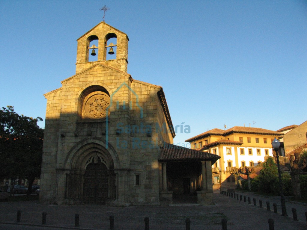 Vista desde el oeste