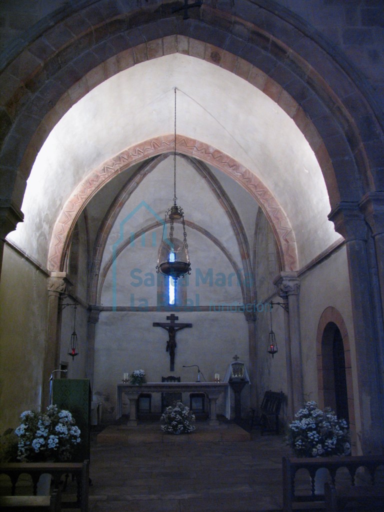 Interior de la cabecera