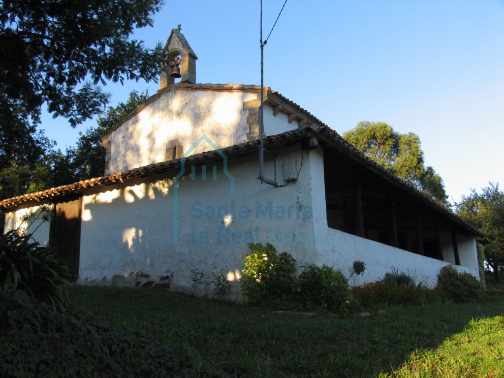 Exterior de la capilla de los Mártires