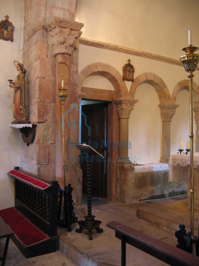 Detalle de la capilla mayor