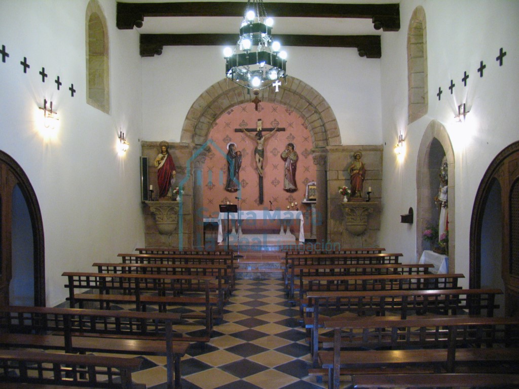 Interior desde los pies