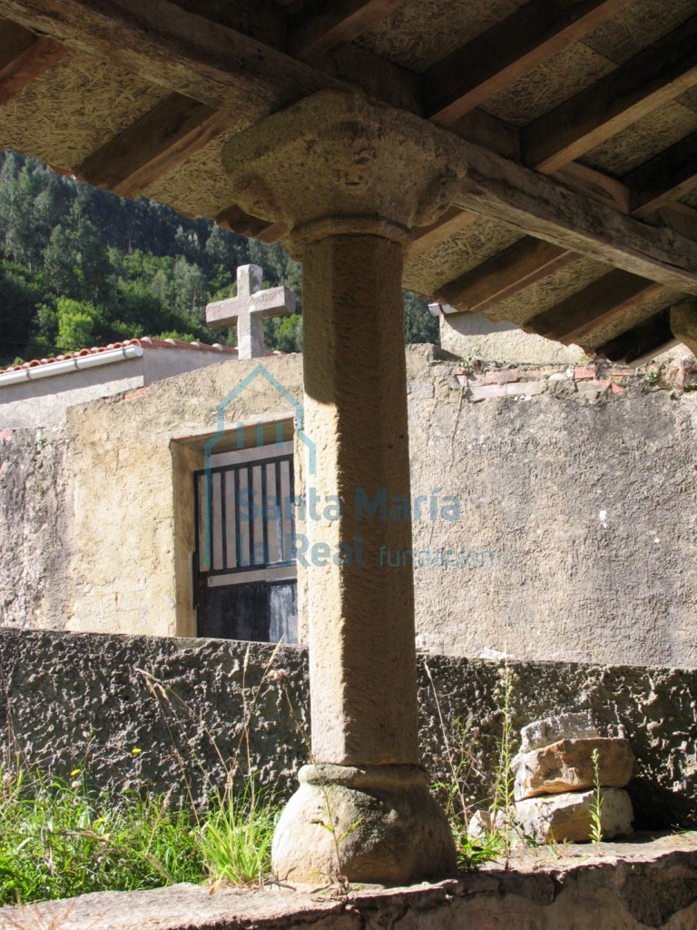 Columna del pórtico