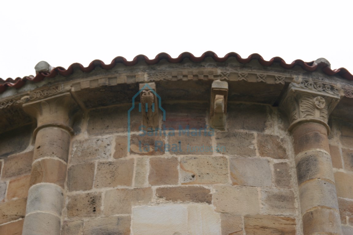 Detalle del ábside central